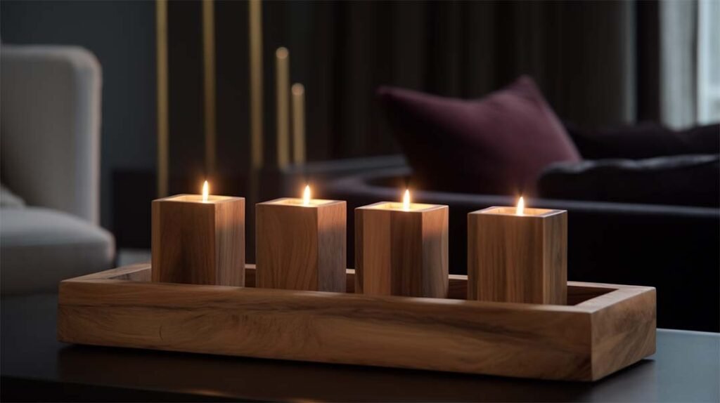 wooden candleholder manufacturer