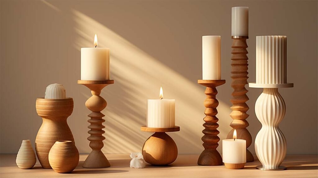 Customization wooden candleholder manufacturer