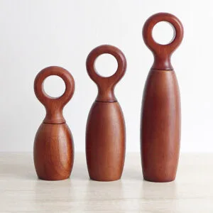 Wooden Salt and Pepper Grinder set