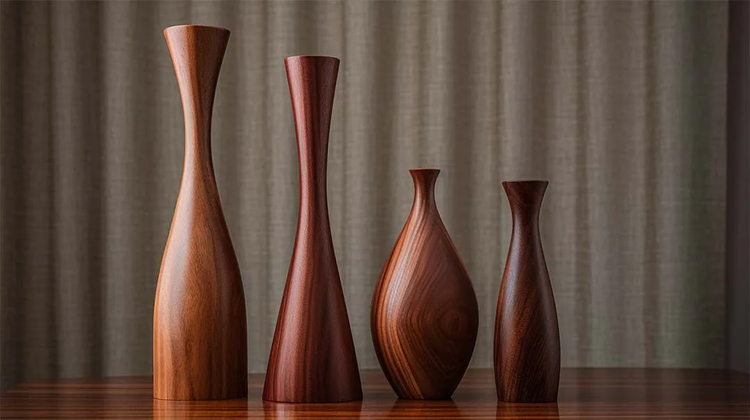 Custom Wooden Vase