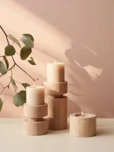 Wooden candle holder manufacturer