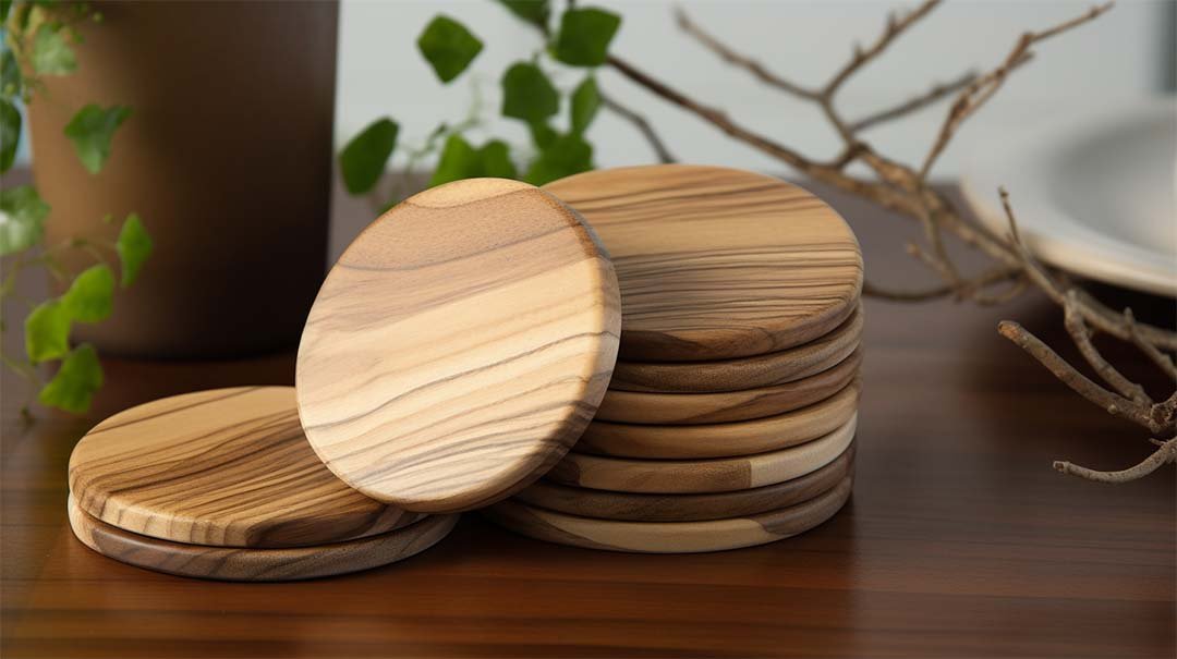 wooden coasters manufacturer