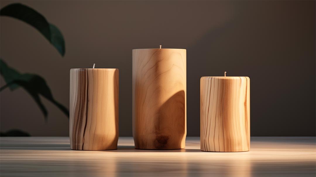 wooden candle holder manufacturer