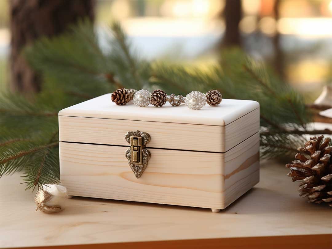 wooden pine jewelry box manufacturer