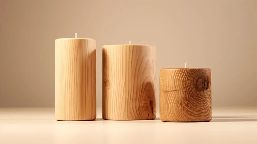 wooden candle holder wholesale