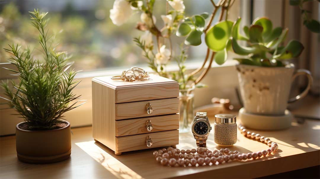 pine wooden jewelry supplier