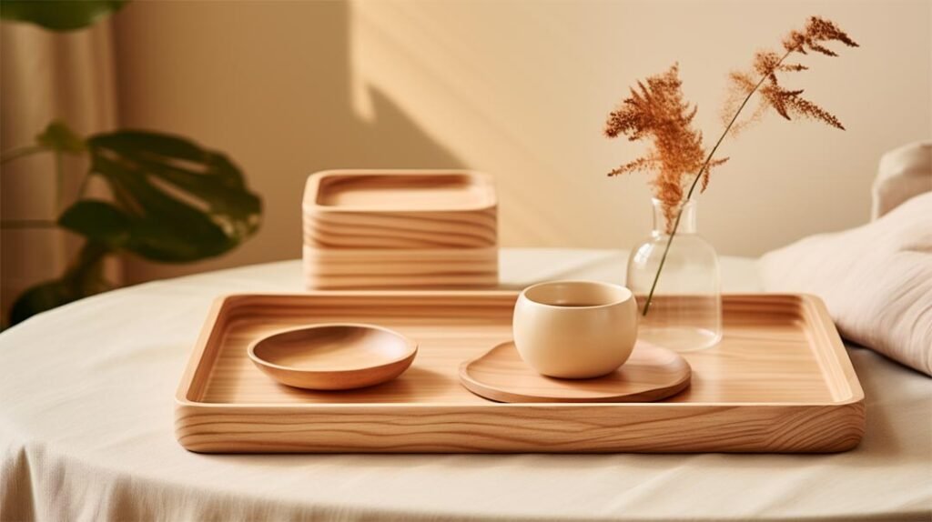 Simple wooden tray manufacturer