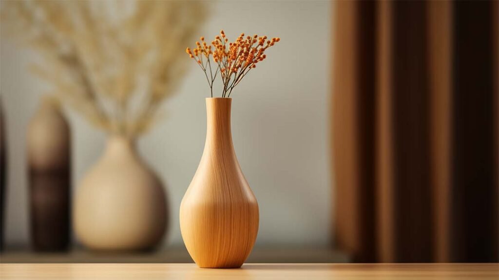 wooden vase decoration manufacturer