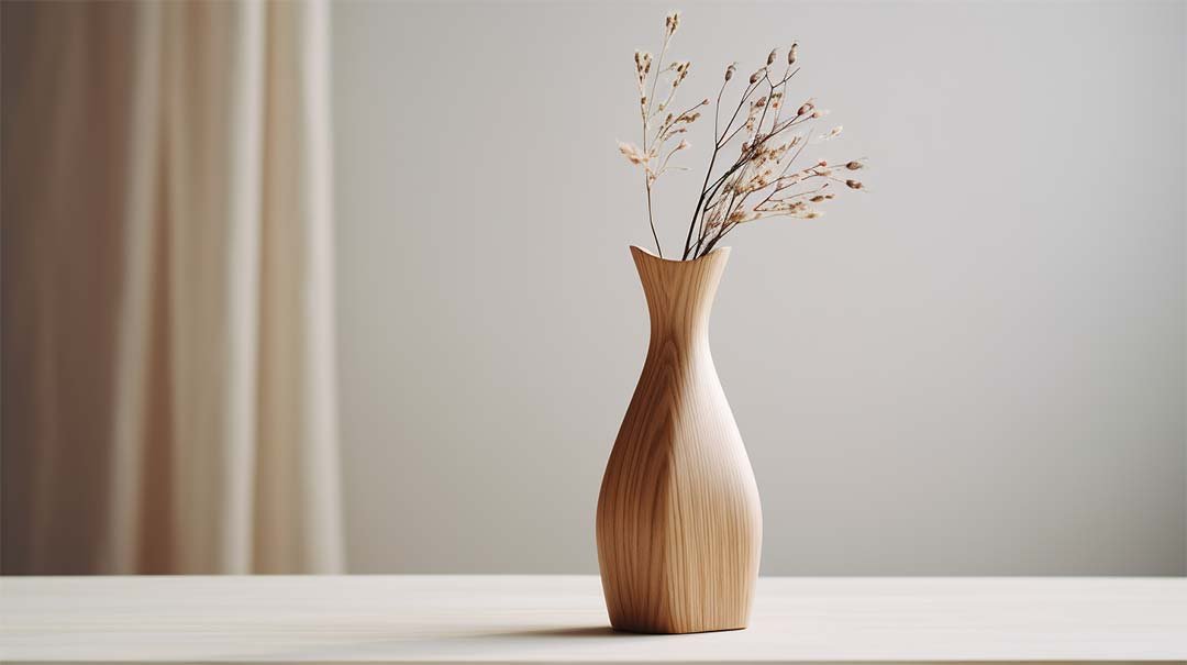 wood vase manufacturer