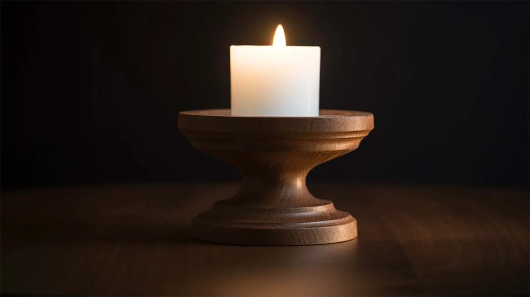 wooden candleholer supplier
