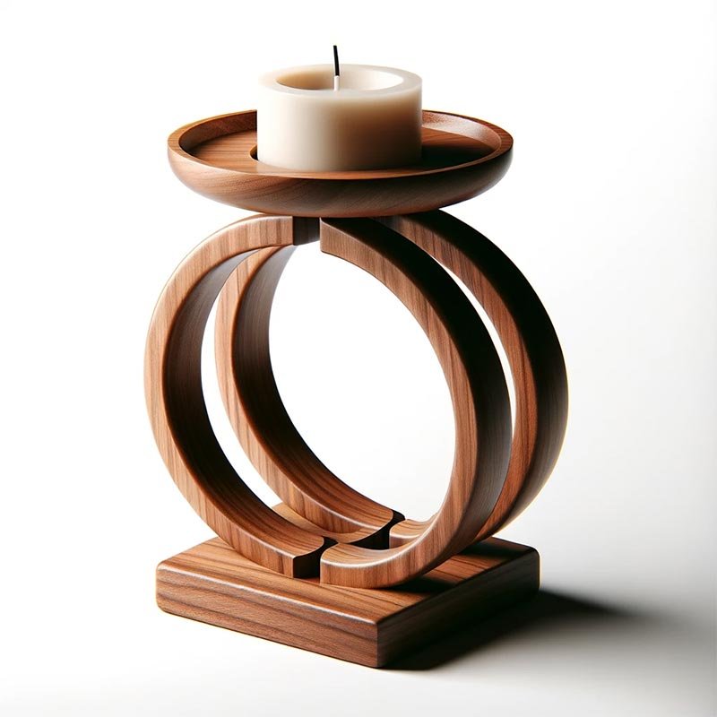 wooden candle holder manufacturers