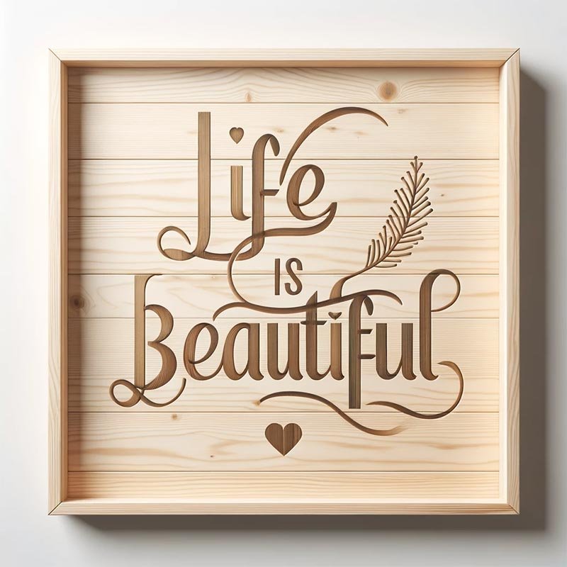 wooden sign wholesale