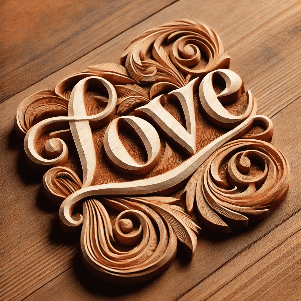 Hand-Carved Wooden Art