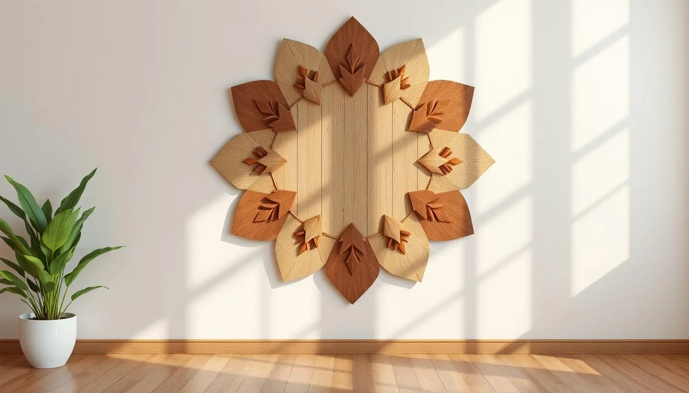 Wooden Wall Decoration design