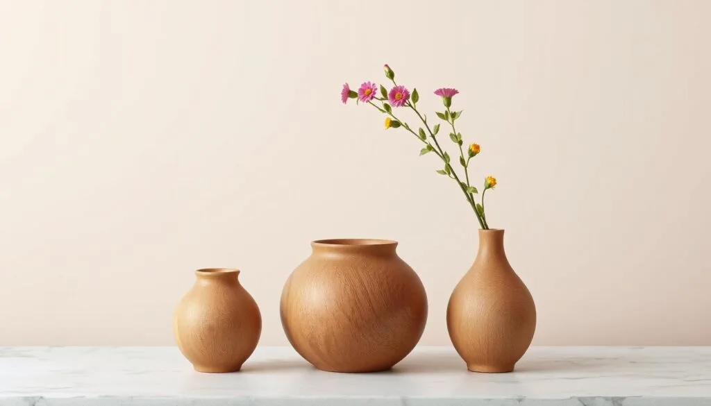 wooden vase wholesale