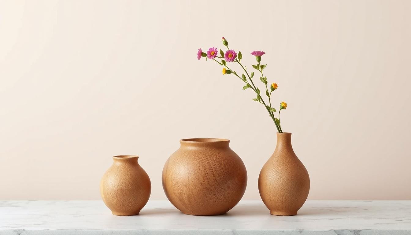wooden vase wholesale