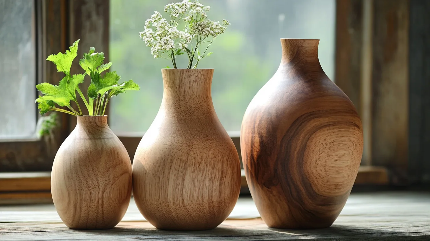 wooden vase manufacturers