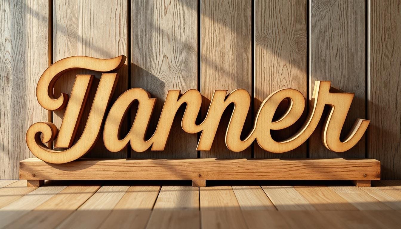 3D wooden signs