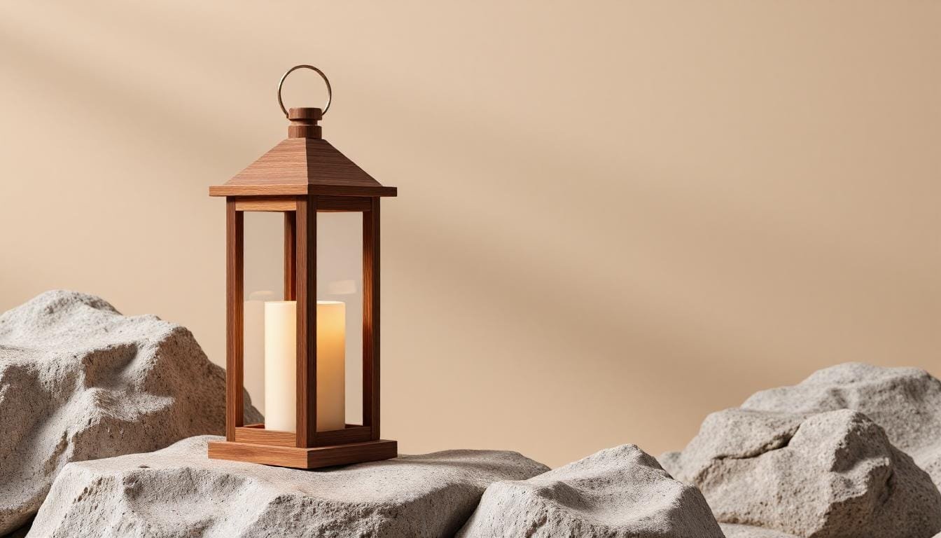 wooden lantern style