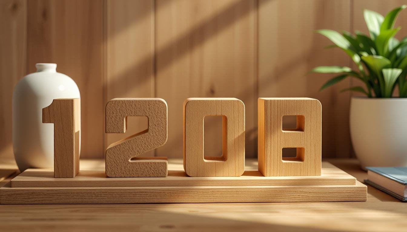 Desktop Wooden Decoration