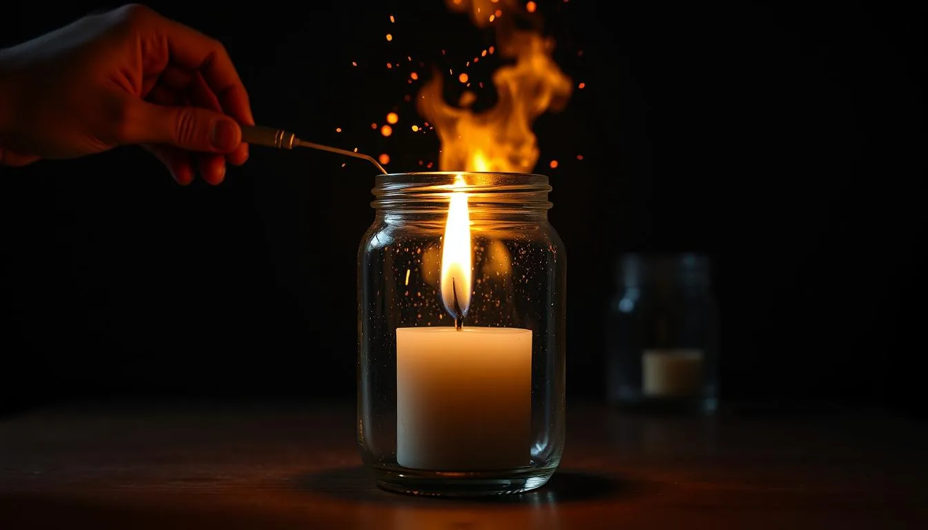 Can the Glass Jar Explode from the Heat of the Candle