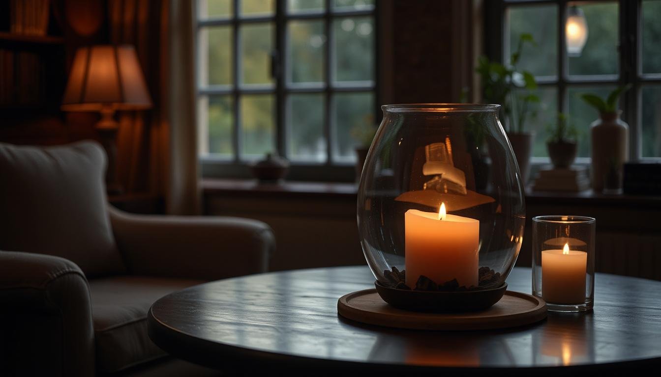 hurricane candle holder