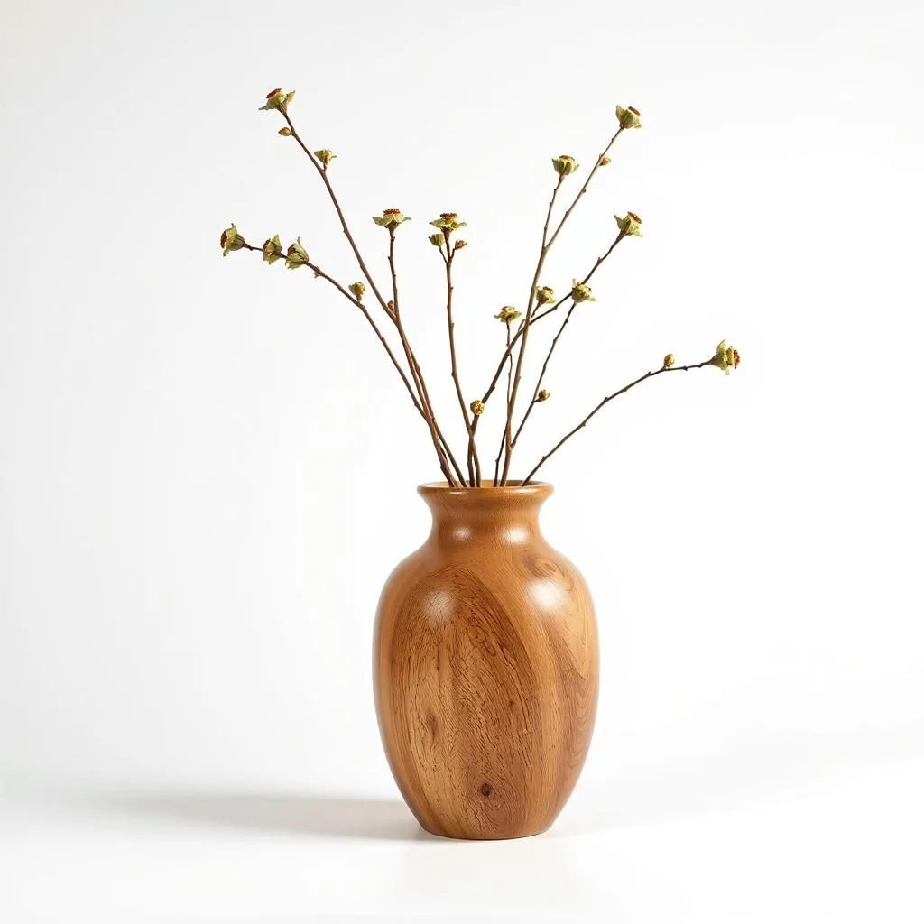 Rubber Wood Vase Manufacturer